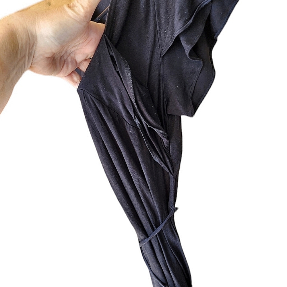 COUNTRY ROAD dress black lyocell (silky cotton) light weight mid length … - Picture 6 of 10